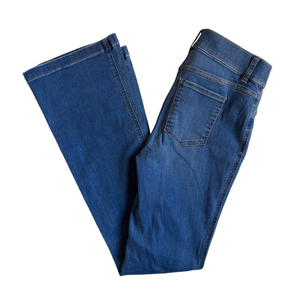 Spanx Denim Flare Jeans Vintage Indigo  Size Medium